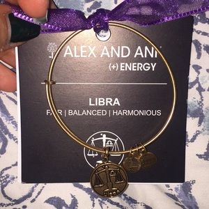 Alex and Ani Gold Libra Bracelet